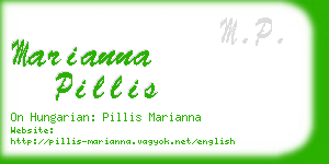 marianna pillis business card